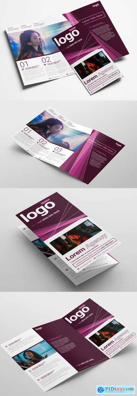 Multipurpose Trifold Brochure with Creative Layout 367847520