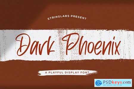 Dark Phoenix - Playful Display Font