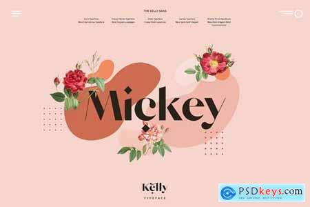 Kelly Bold - Gorgeous Sans Serif Typeface