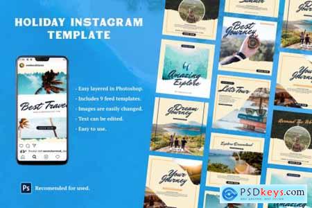 Holiday Instagram Template