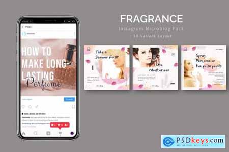 Fragrance - Instagram Microblog Pack