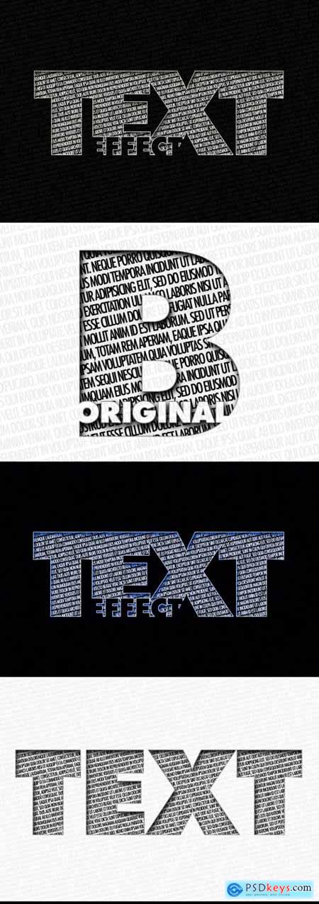 Double Text, Text Effect 369353234