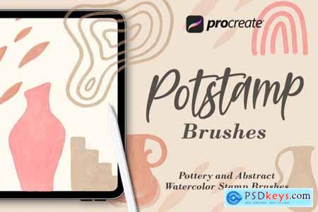 Potstamp - Procreat Brushes