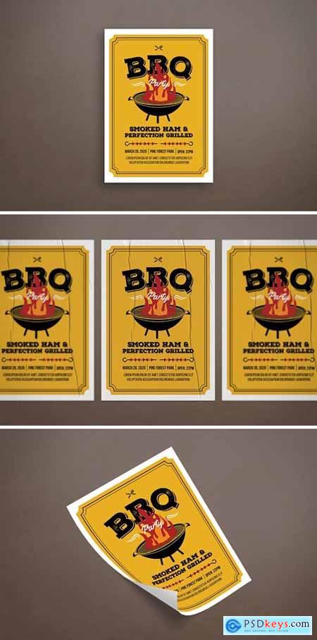 Barbeque Party Flyer