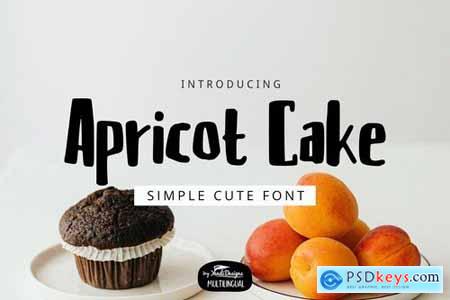 Apricot Cake Font