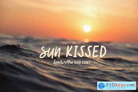 Sun Kissed - Handwritten Duo Font