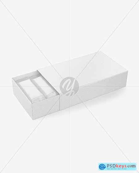 Kraft Paper Box with Snack Bars Mockup 64210