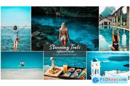 Stunning Teals Lightroom Presets 5203593