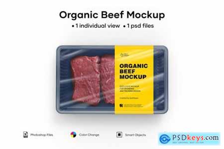 Sliced Beef Tray Mockup 5234053
