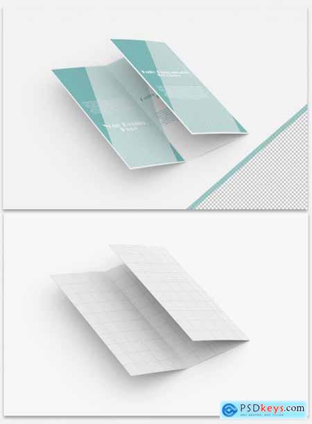 Mockup of a Trifold Brochure 369517985