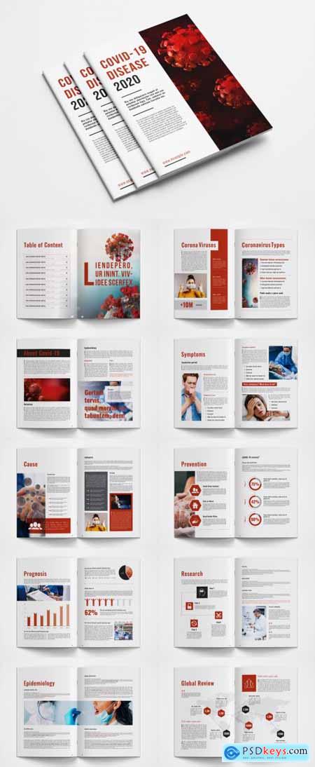 Coronavirus Brochure Layout 370002761