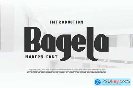 Bagela Modern Font