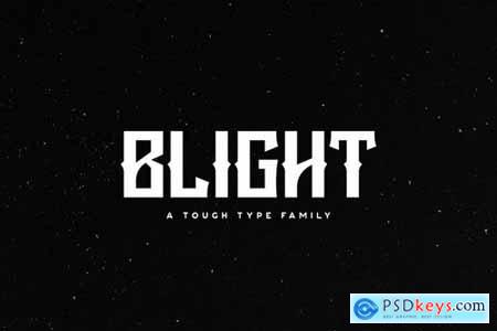 Blight Typeface 5261133