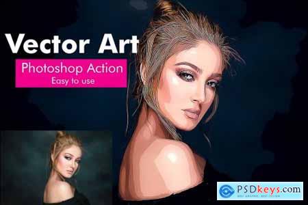 Vector Art Photoshop Action 4938279