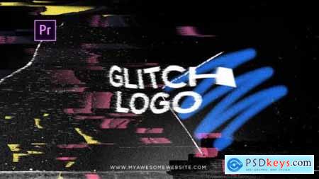 Glitch Distortion Logo Intro 28061965