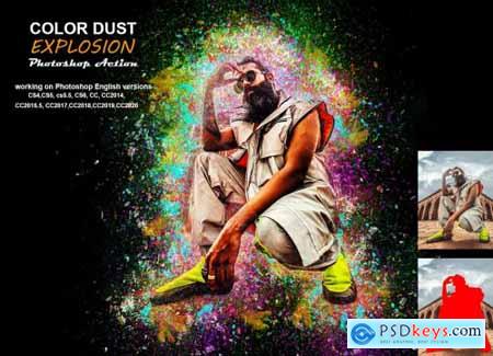 Color Dust Explosion PS Action 5252032