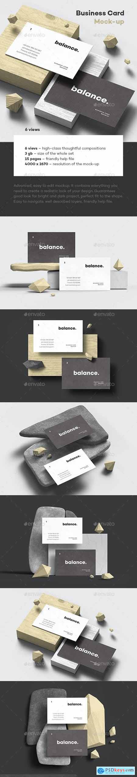 Business Card Mock-up 85x55 27958633