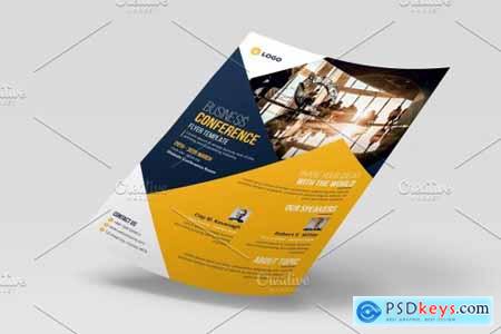 Business Conference Flyer Template 4576190