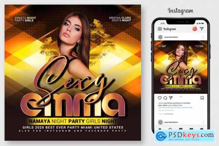 Night Club Flyer Template 4967068