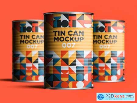 Tin Can Mockup 007