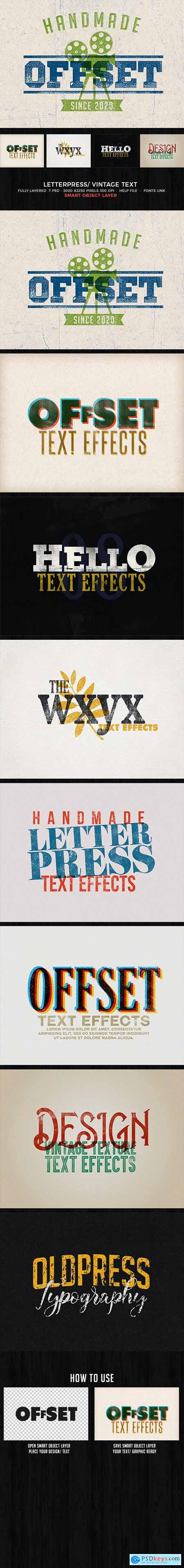 Letterpress - Vintage Text Effects 28019371