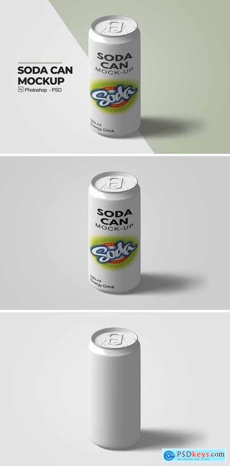 Soda Can Mockup V.3