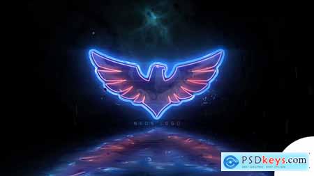 Neon Logo Reveal V2 22093392