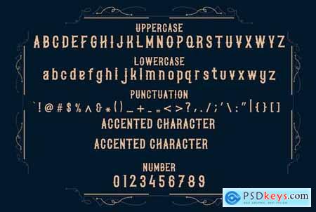 LUCIFER - Black letter font