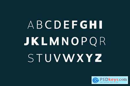 Proda Sans Family - 18 Fonts