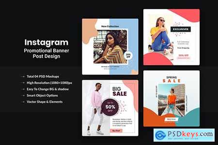 Promotional Instagram Post-Banner Design V-8