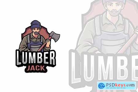 Lumberjack Logo Template