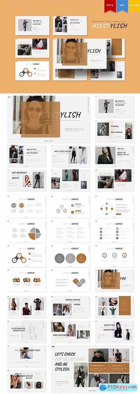 Higstylish - Powerpoint, Keynote, Googleslides