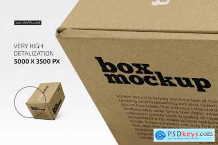 Small Paper Box Mockup Set 5305688