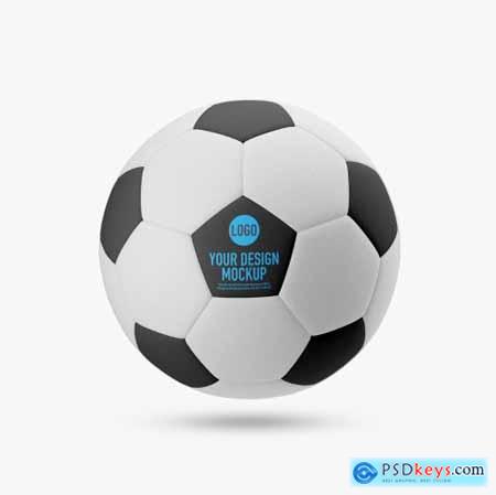 Soccer ball mockup 5307591
