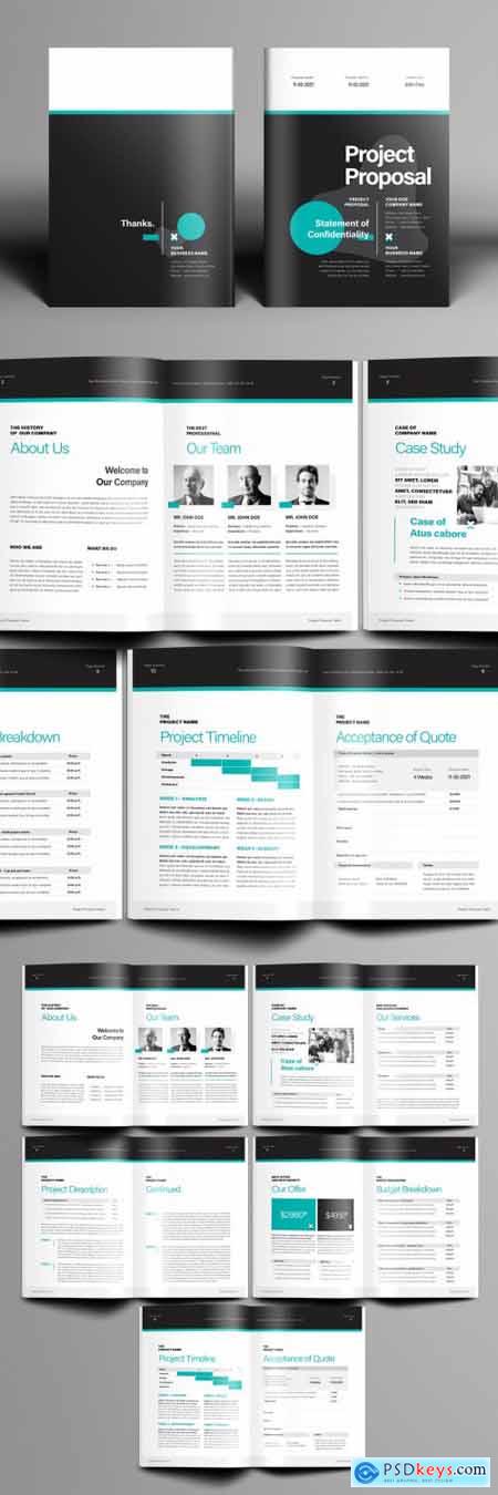 Business Project Proposal Booklet Layout 372522532