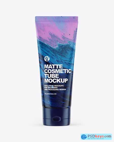 Matte Cosmetic Tube Mockup 65738