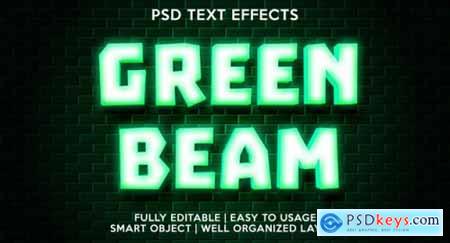 Template of text effect