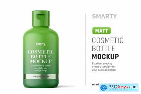 Matt cosmetic bottel mockup 4825561