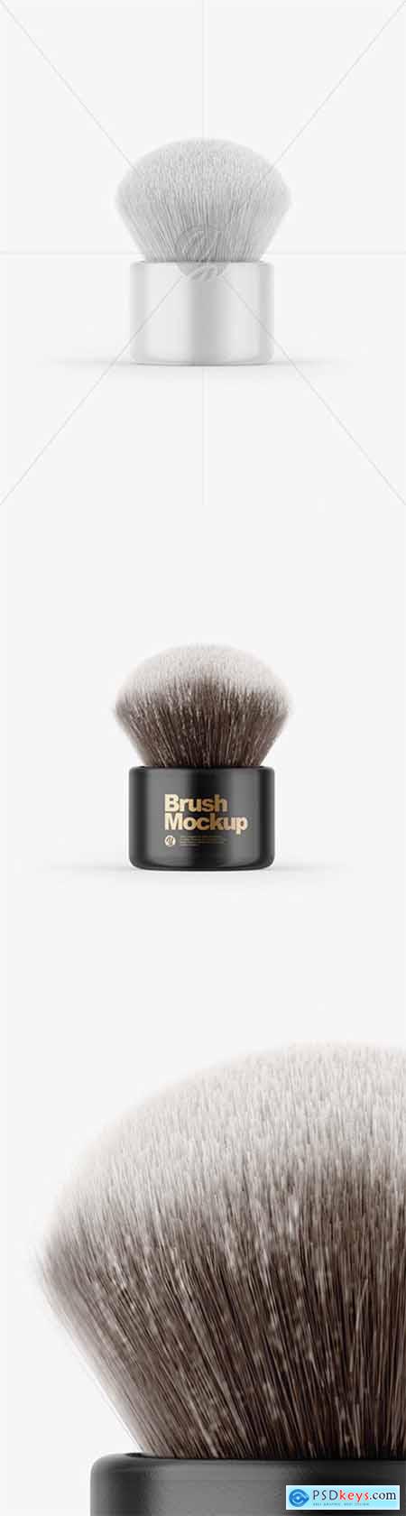 Glossy Powder Brush Mockup 64315