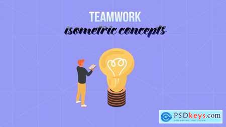 Teamwork - Isometric Concept 28232002