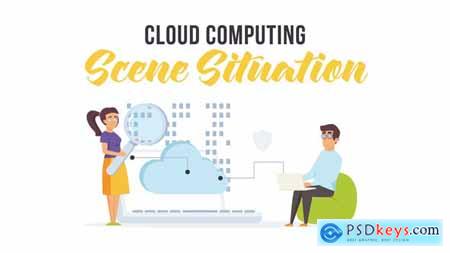 Cloud computing - Scene Situation 28256101