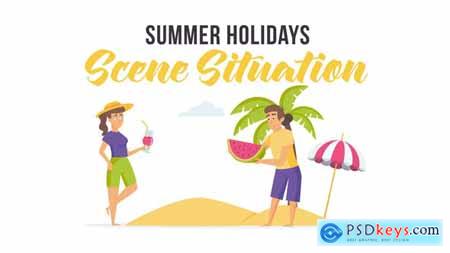 Summer holidays- Scene Situation 28256306