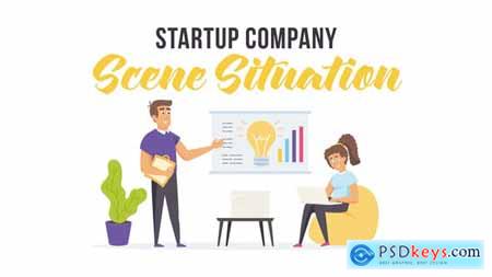 Startup company - Scene Situation 28255724
