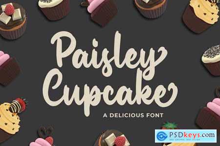 Paisley Cupkace a Delicious Font