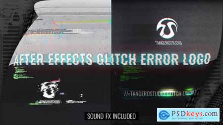 After Effects Glitch Error Logo 28285086