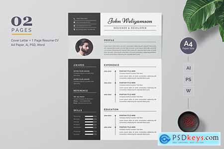 Modern and Clean Resume - CV Template