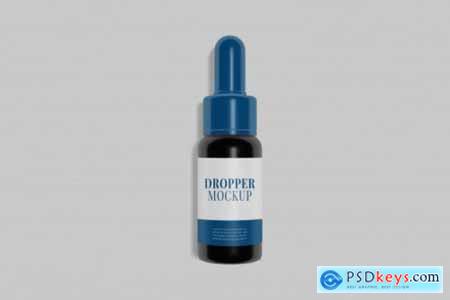 Dropper bottle mockup