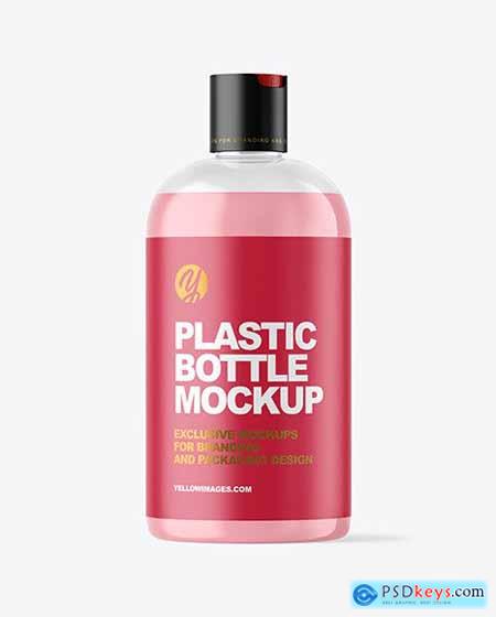 Clear Liquid Soap Bottle Mockup 65841