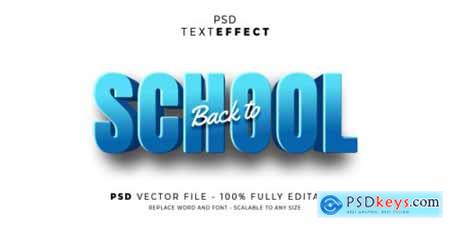 Text effect Back to School