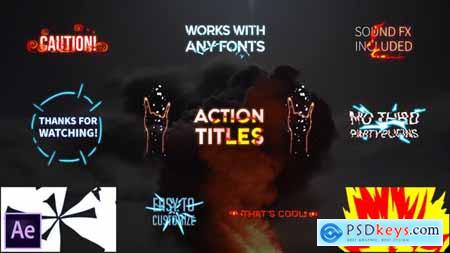 Action Titles Pack - After Effects 28207007